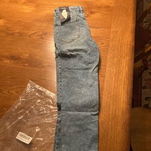 Blue age high rise jeans